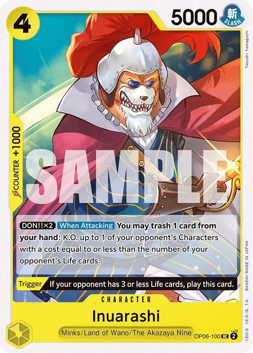 Inuarashi card art