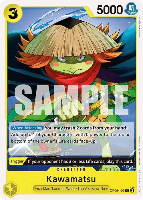 Kawamatsu card art