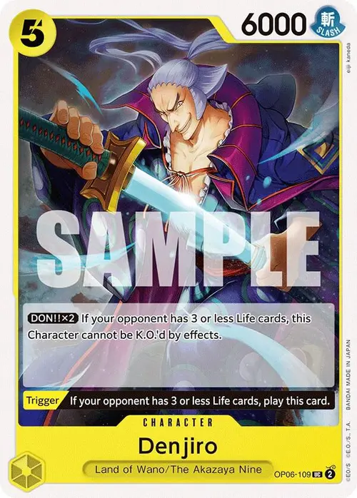 Denjiro card art