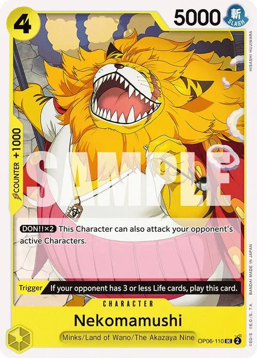 Nekomamushi card art