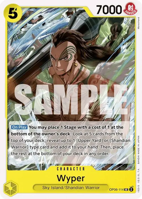 Wyper card art