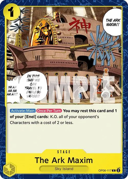 The Ark Maxim card art