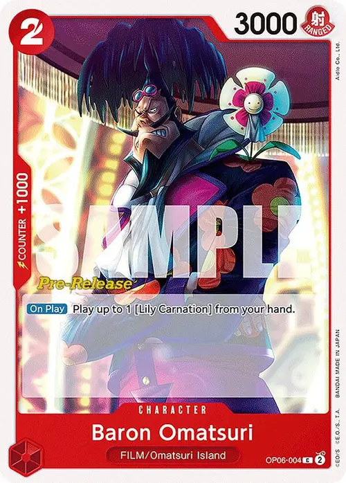 Baron Omatsuri card art
