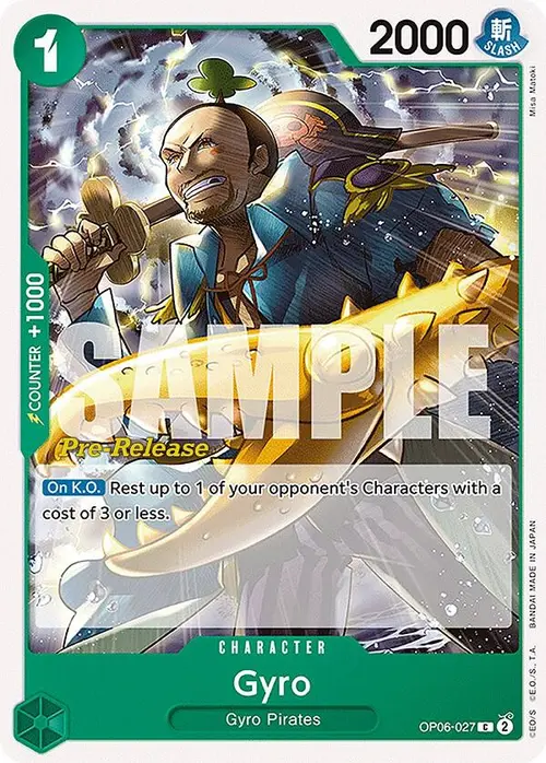 Gyro card art