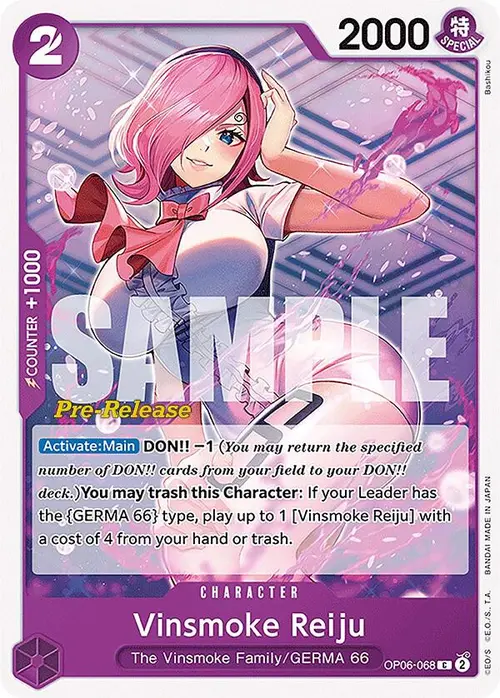 Vinsmoke Reiju (068) card art