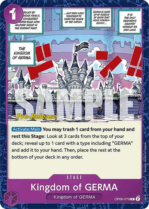 Kingdom of GERMA card art