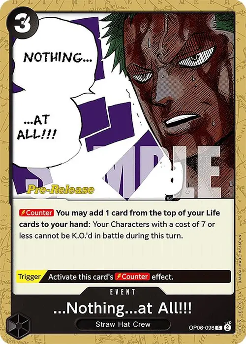 ...Nothing...at All!!! card art