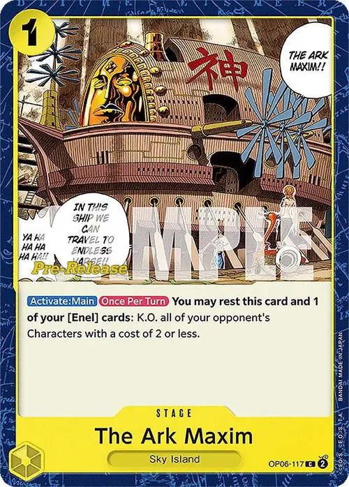 The Ark Maxim card art