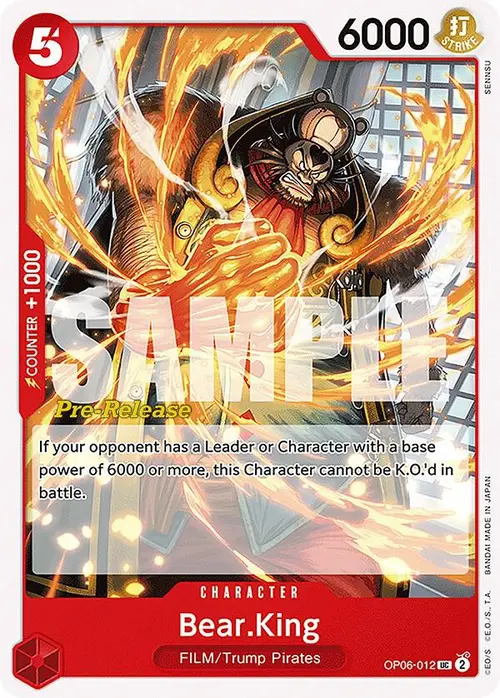 Bear.King card art
