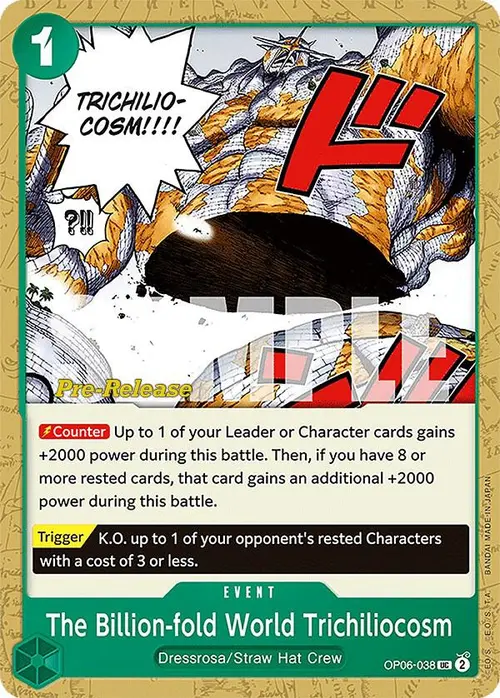 The Billion-fold World Trichiliocosm card art