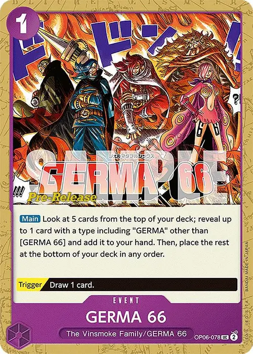 GERMA 66 card art