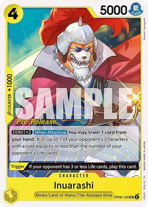 Inuarashi card art