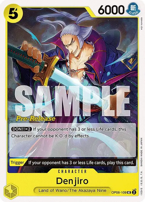 Denjiro card art