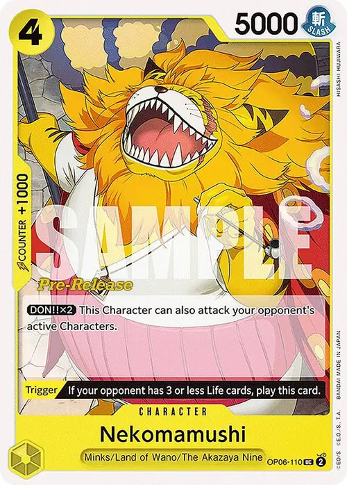 Nekomamushi card art