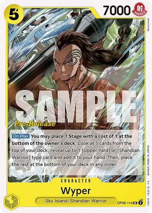 Wyper card art