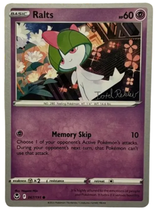 Ralts (067/195/) - 2023 (Tord Reklev) card art
