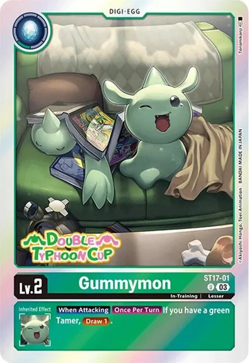 Gummymon card art