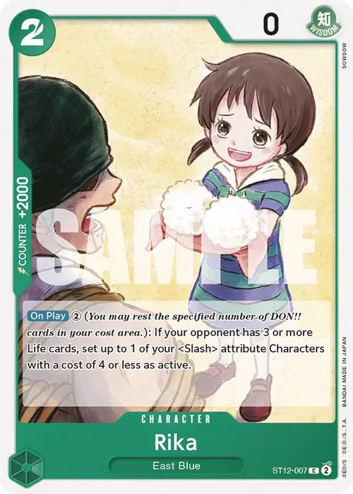 Rika card art
