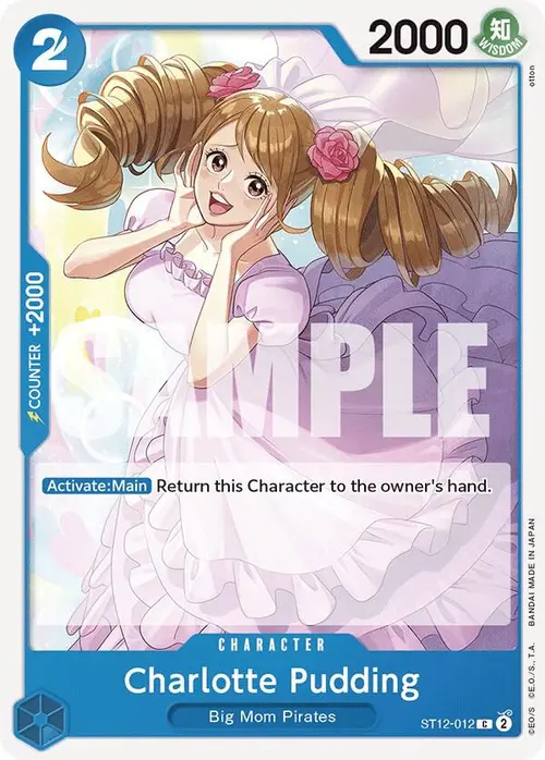 Charlotte Pudding card art