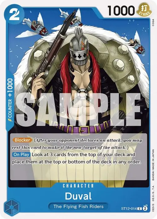 Duval card art