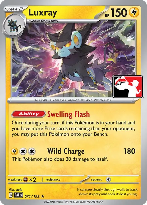 Luxray - 071/193 card art