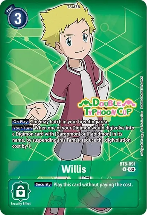 Willis (Reprint) card art