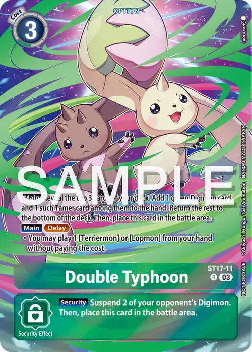 Double Typhoon (Spring Break Event 2024) card art