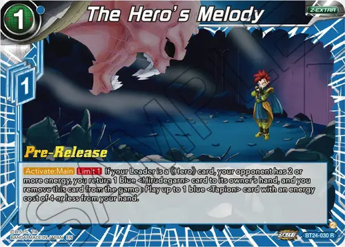 The Hero's Melody card art