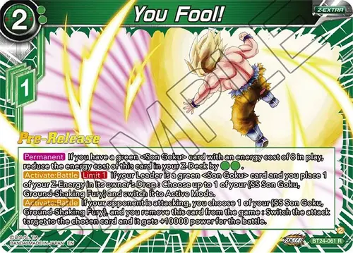 You Fool! card art