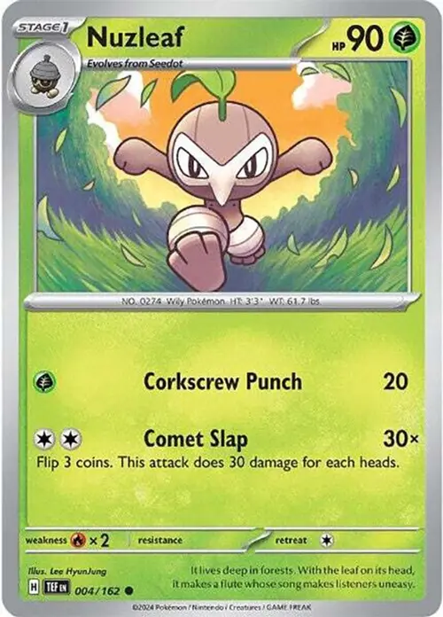 Nuzleaf card art