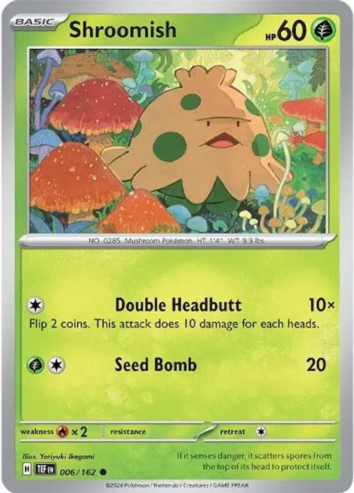 Shroomish card art