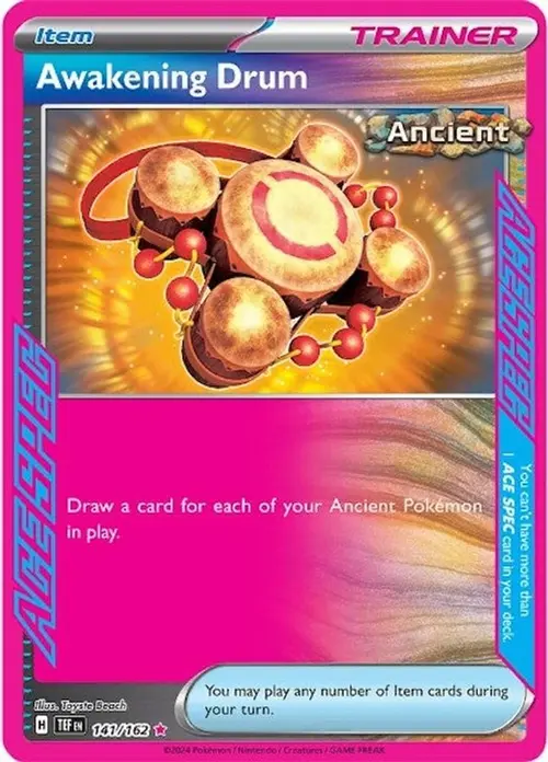 Awakening Drum card art