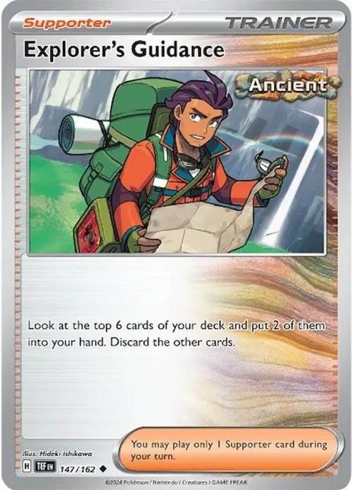 Explorer's Guidance - 147/162 card art