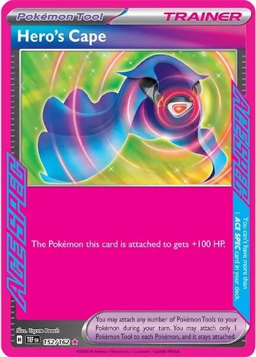 Hero's Cape card art