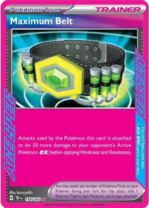 Maximum Belt card art