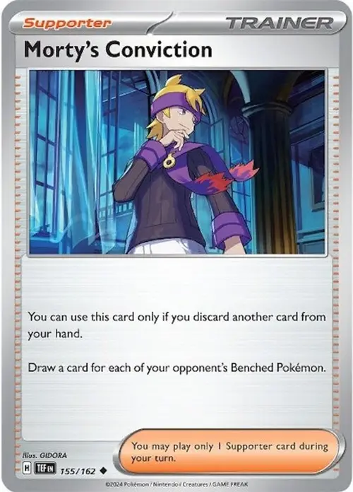Morty's Conviction - 155/162 card art