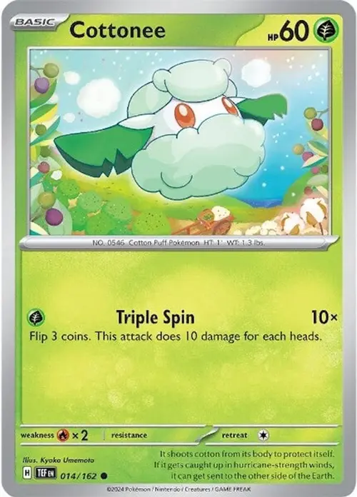 Cottonee card art