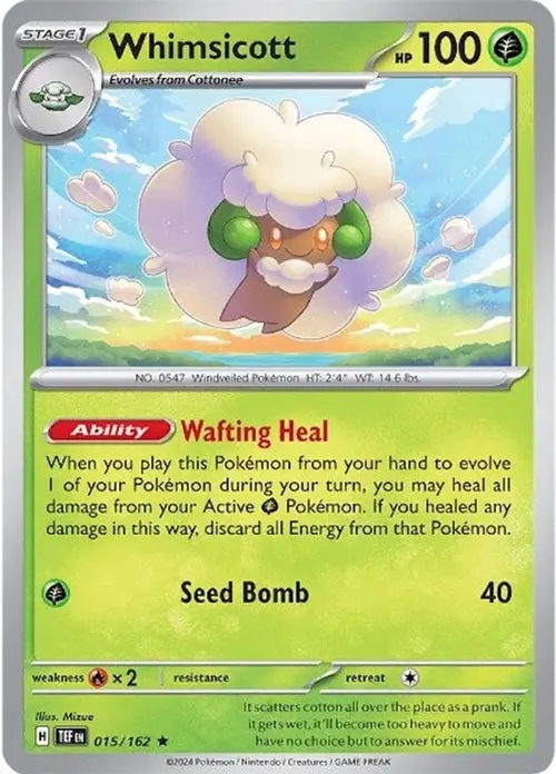 Whimsicott card art