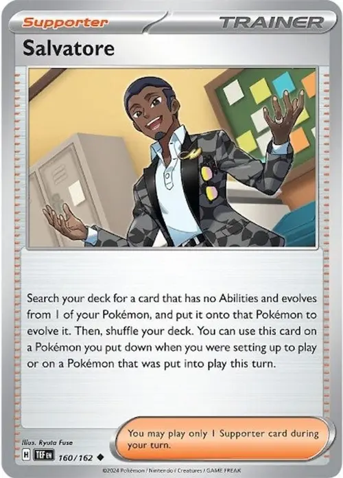 Salvatore - 160/162 card art