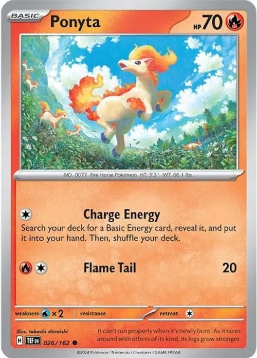 Ponyta card art