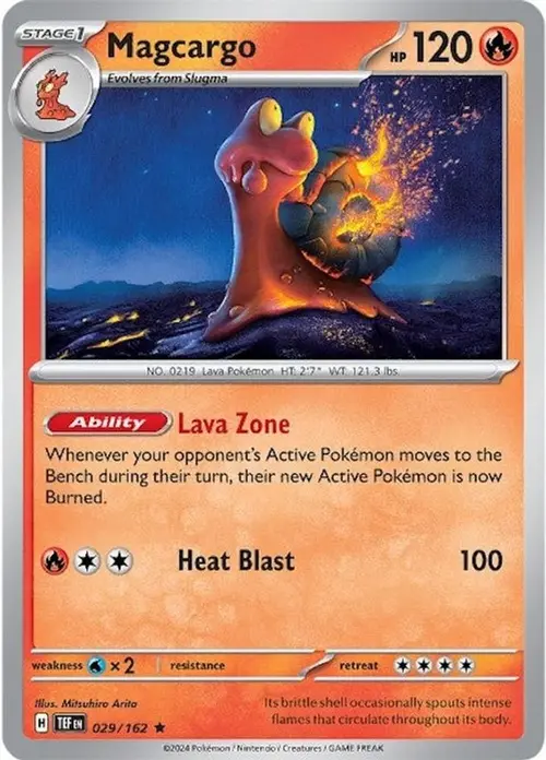 Magcargo card art