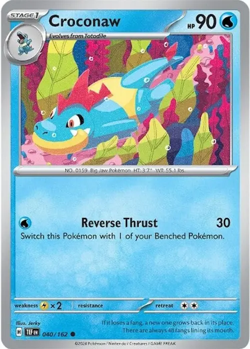 Croconaw card art