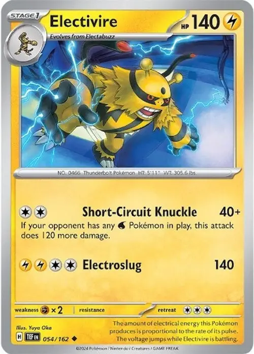 Electivire card art