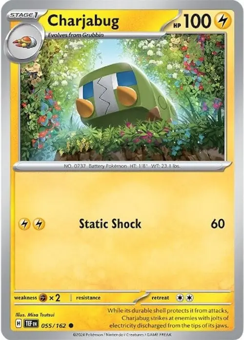 Charjabug - 055/162 card art