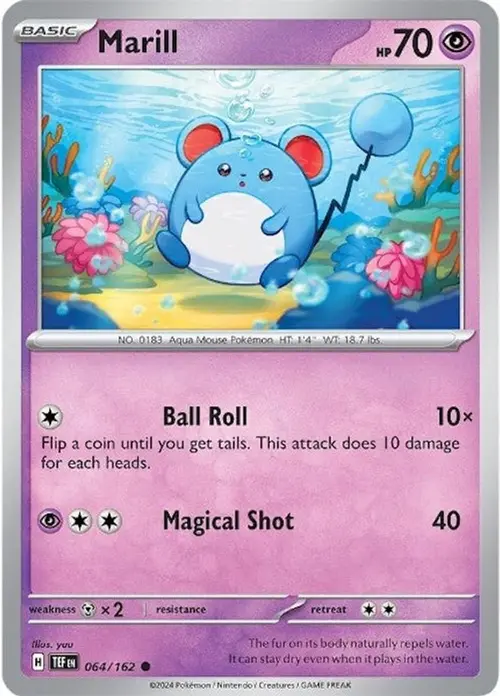 Marill card art