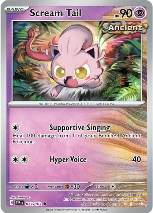 Scream Tail card art
