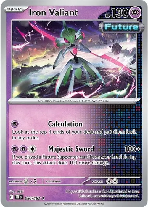 Iron Valiant - 080/162 card art