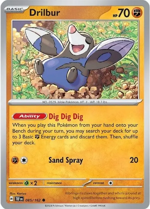 Drilbur card art