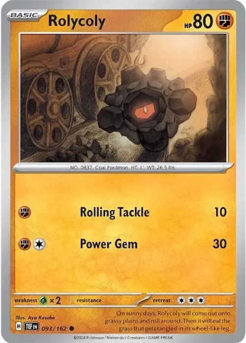 Rolycoly card art