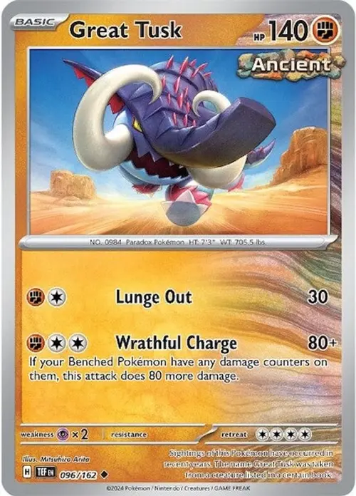 Great Tusk - 096/162 card art